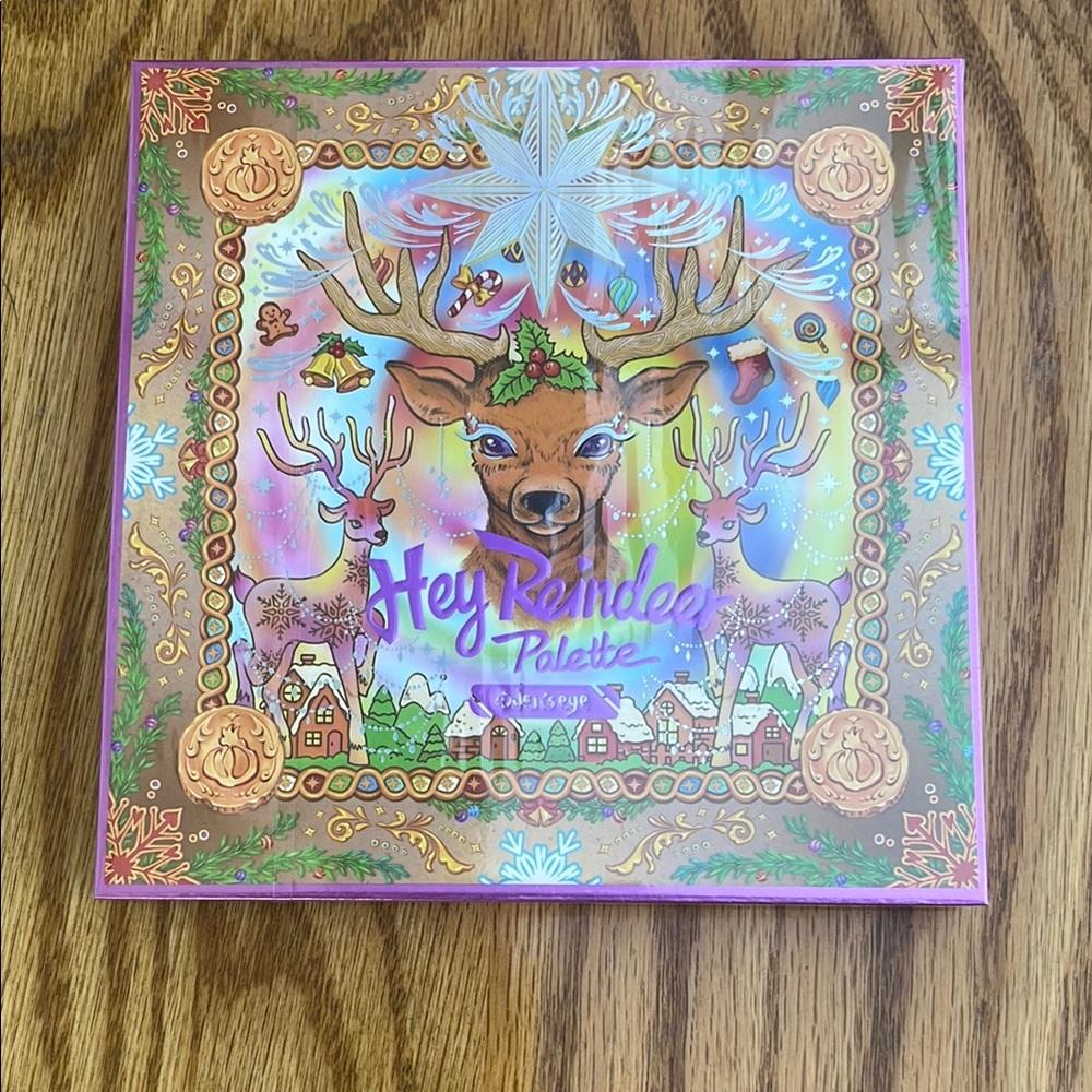 Hey Reindeer Palette by Odens Eye - Festive Eyeshadow Collection
